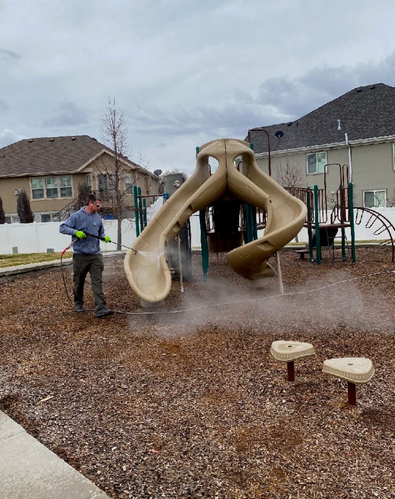 Playground sanitation services keep your family safe.