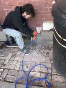 Dryer vent cleaning in Bountiful Utah.